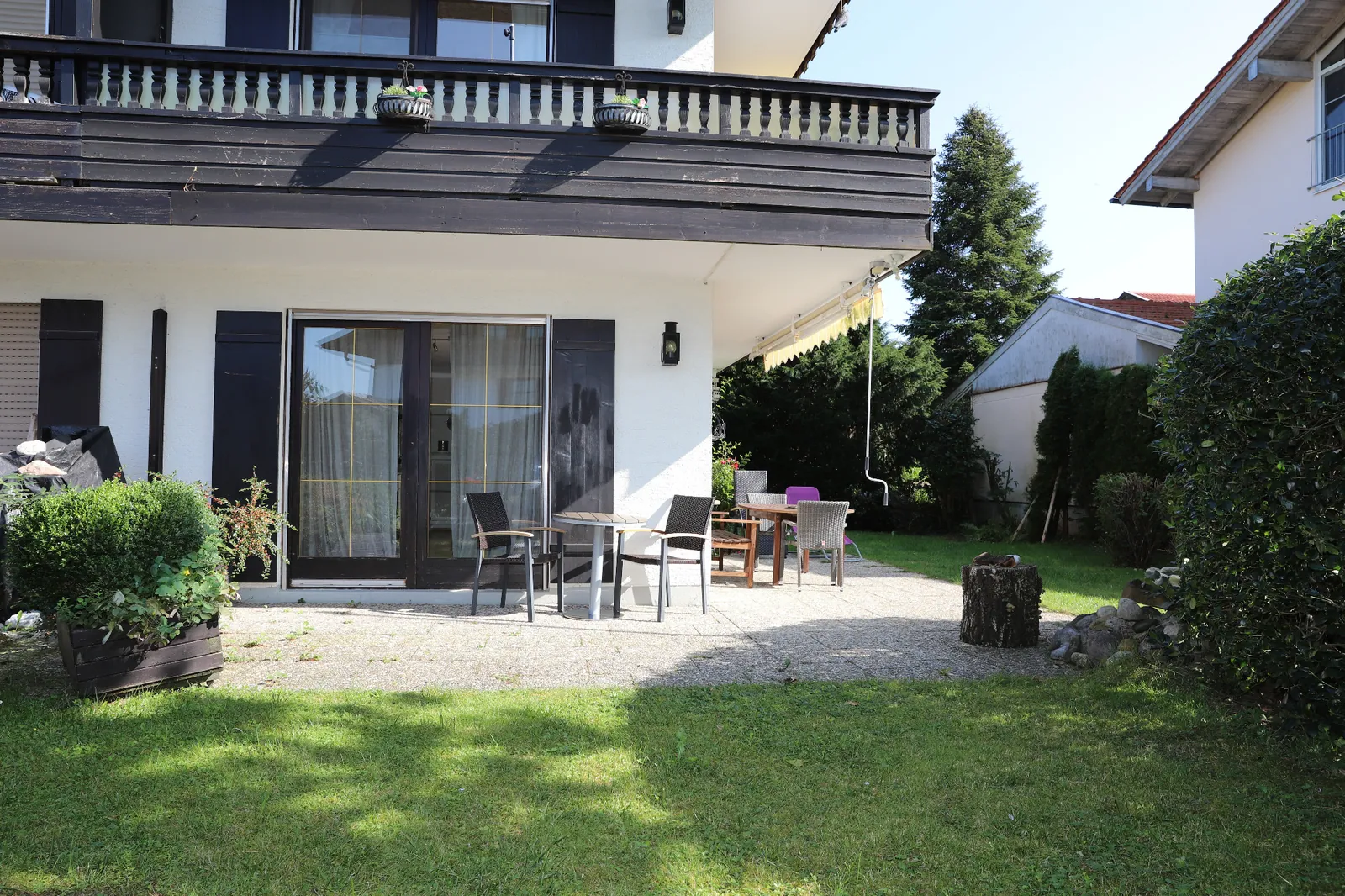 Wohnung mit Terrasse und Garten in Chieming