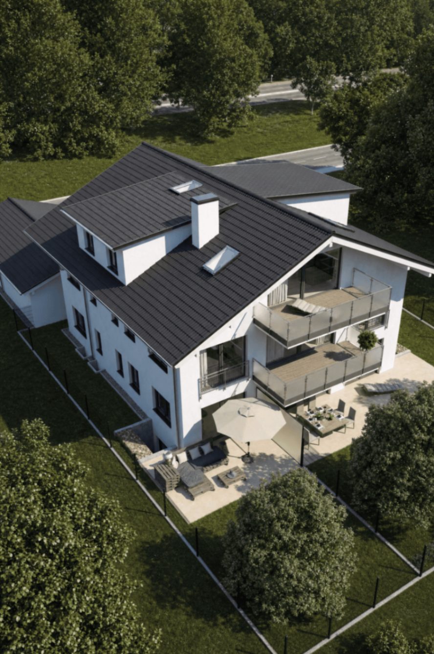 Visualisierung eines Bauträger-Projekts